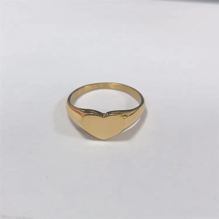 Anel de casamento delicado com anel de ouro em branco gravado personalizado para mulheres, joia de aço inoxidável à prova d'água com 30% de desconto
