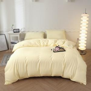 Pengiriman CEPAT Set selimut penutup bernapas selimut penutup Set katun benang 500 - Product Image 5