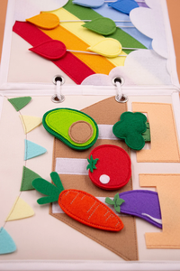 Tablero ocupado de historias Montessori personalizadas para niños pequeños, nuevo <span class=keywords><strong>libro</strong></span> silencioso con actividad de fieltro, juguete para regalo educativo perfecto - Product Image 4