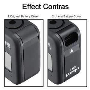 ULANZI G8-<span class=keywords><strong>7</strong></span> Housse De Protection pour <span class=keywords><strong>Gopro</strong></span> <span class=keywords><strong>Hero</strong></span> 8 Noir Batterie Housse Type-c Port De Charge Adaptateur Vlog Accessoire pour <span class=keywords><strong>Gopro</strong></span> - Product Image 2