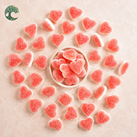 YUSAIL Premium Gourmet Hartvormige Gummy Candy Assortiment Fruitgevulde Snoepjes Op Maat Verpakte Levering