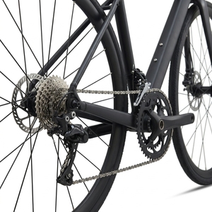 Vélo de route 700C, fourche en fibre de carbone, axe traversant, aluminium léger, 20 vitesses, frein à disque hydraulique, vélo de course - Product Image 4