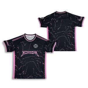 Oem <b>Team</b> Soccer Shirts Sublimation Pattern Embroidery Logo Design Youth Football Jersey - Product Image 1