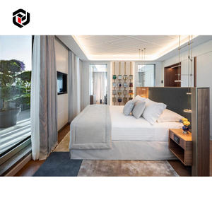 新しいデザインのモダンなカスタムエッジセットOEMホテル寝室家具（アパート用、サイズカスタマイズ可能） - Product Image 5