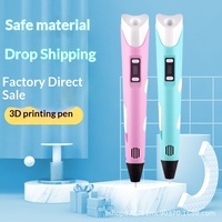 Stylo d'impression 3D pour enfants, matériau ABS, peinture graffiti multicolore, cadeau intelligent, jouet artistique DIY pour le dessin des enfants - Vente chaude