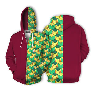 Sudadera con Capucha Personalizada <span class=keywords><strong>de</strong></span> Alta Calidad con Estampado Completo en Poliéster D3 con Cremallera, Sudadera con Capucha <span class=keywords><strong>de</strong></span> <span class=keywords><strong>Dragon</strong></span> <span class=keywords><strong>Ball</strong></span> Goku, Sudadera con Estampado <span class=keywords><strong>de</strong></span> Anime - Product Image 5