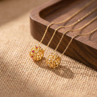 Collier de taille micro-pavé rétro exquis. Chaîne de clavicule creuse polyvalente de luxe. Meilleures ventes en gros