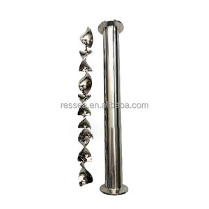 Mixer Statis Inline Gas Sanitasi Stainless Steel SUS304 SUS316 Pipa Ss DN15 -DN300 Mixer Pipa Cair - Product Image 1