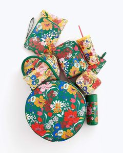 Etiqueta de <span class=keywords><strong>Maleta</strong></span> de Cuero Vegano Resistente con Diseño Floral Verde, Impermeable, a la Moda, con Color <span class=keywords><strong>Personalizado</strong></span>, para Viajes, <span class=keywords><strong>Identificador</strong></span> de Equipaje de PU - Product Image 5