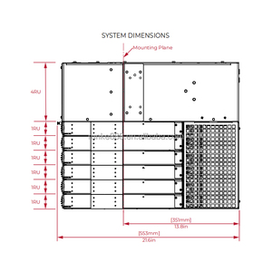 Unipower người giám hộ số lượng lớn M42 19 "Rack-Mount số lượng lớn DC hệ thống điện-48VDC 1200A N + 1 lĩnh vực điều khiển có thể thay thế - Product Image 4