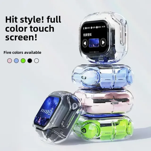 Air Max Wireless for 5.3 TWS Earbuds Digital Display Intelligent Touch IPX-5 Waterproof HIFI Noise Reduction Earphones JL