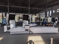 Machine de découpe CNC à double tête pour profilés en aluminium, lame de scie de 500 mm