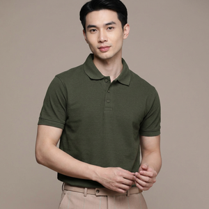 Camiseta Polo Unisex 100% Algodón, Lisa, Manga Corta, al por Mayor, Directo de Fábrica, Fabricante OEM - Product Image 2
