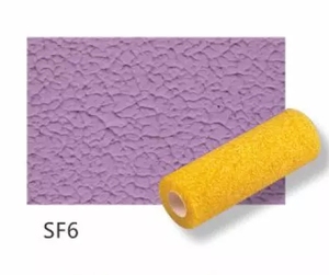 Outils de décoration : Rouleau de <span class=keywords><strong>peinture</strong></span> <span class=keywords><strong>éponge</strong></span> texturé jaune de 4, 6, 9 pouces, manchon de texturage rugueux pour murs extérieurs - Product Image 6