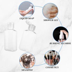 Custom 60ml 250ml 500ml PET Plastic <b>Bottle</b> Empty Liquid Soap <b>Bottle</b> Travel Size Wash Hand Sanitizing <b>Bottles</b> <b>with</b> <b>Flip</b> <b>Top</b> Cap - Product Image 4