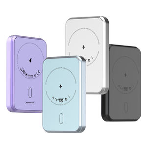 Banco de Energía Inalámbrico SOMOSTEL con Carga Magnética SMS-DW07, Puertos Duales, Gran Capacidad, 10000 mAh, Carga Rápida - Product Image 4