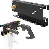 Support mural pour pistolet de nettoyeur haute pression, support pour canon à mousse, support de rangement pour outils, pour lance/buses de nettoyeur haute pression