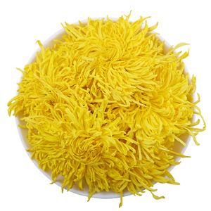 Vente en gros à bas <span class=keywords><strong>prix</strong></span> du fabricant de <span class=keywords><strong>chrysanthème</strong></span> jaune à filetage doré de thé aux fleurs cueillies à la main de haute qualité - Product Image 2
