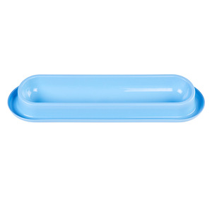 Bol pour chat allongé de forme ovale, antidérapant, pour plusieurs chats, gamelle d'alimentation, bols pour animaux de compagnie - Product Image 2