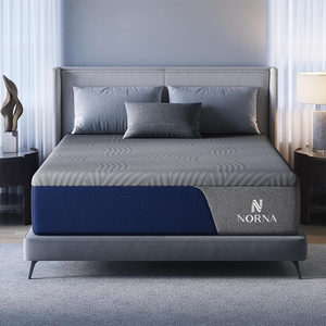 Matelas de lit compressé et roulé Matelas pliable king size queen dans une boîte Matelas en mousse à mémoire de forme gel d'usine - Product Image 1