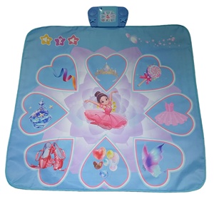 <span class=keywords><strong>Tapis</strong></span> de danse électronique pour enfants R01-MAX, <span class=keywords><strong>tapis</strong></span> de jeu musical avec lumières LED, volume réglable, jeu de rythme amusant, jouet pour filles et garçons, cadeaux - Product Image 4