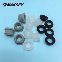 Bouchon en silicone MAKSEY, bouchon industriel en caoutchouc silicone, joint d'étanchéité étanche, protecteur de trou de panneau transparent en forme de T à enfiler