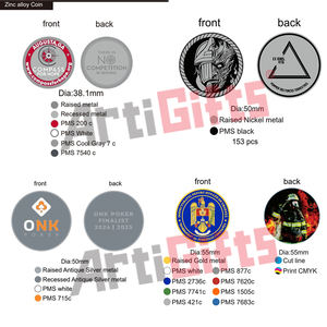 Дизайнерский логотип на заказ, продажа старых металлических золотых монет - Product Image 5