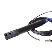 RS485 Sensor suhu air Online amonia Nitrogen pH Sensor kualitas air untuk akuakultur dengan tampilan LCD Modbus RTU