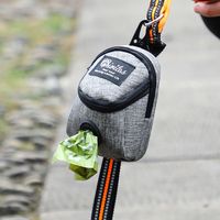 Distributeur de sacs à déjections canines en tissu Oxford écologique, sac de dressage portable pour chien, accessoires durables pour animaux de compagnie pour les voyages en extérieur