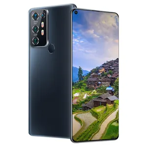 저렴한 Note30Pro 휴대 전화 7.2 인치 파고 화면 잠금 해제 전화 스마트 폰 강한 10 코어 18MP 전면 카메라 휴대 전화