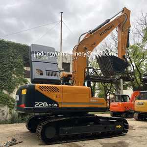 Excavatrice Hyundai d'occasion 220lc-9s, excavatrices coréennes, moteur en bon état, équipement de construction, hyundai 220-9s, machines d'occasion - Product Image 4