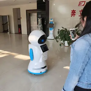 AI sprach gesteuerter Roboter intelligenter Hotel aufzugs steuerungs roboter