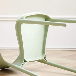 <span class=keywords><strong>Sillas</strong></span> de Comedor Modernas Multicolores, Pequeñas, Completamente de Plástico, Ligeras, Ergonómicas, con <span class=keywords><strong>Respaldo</strong></span> Curvo, Apilables, sin Brazos, para Cafetería o <span class=keywords><strong>Terraza</strong></span> al Aire Libre - Product Image 5