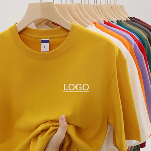 Comodo buon prezzo Soild colore personalizzato nuovo arrivo qualità vendita calda OEM ODM moda maniche corte t-shirt all'ingrosso - Product Image 2