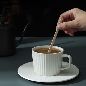 Yada Kraft papier boîte emballage 140mm en bois de qualité alimentaire café agitateur bâton thé outil sac forme boisson boisson agitation utilisation - Product Image 3