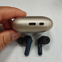 Écouteurs intra-auriculaires sans fil pour jeux vidéo, diaphragme en biocellulose de 11 mm, basses, réduction de bruit ANC+ENC, IPX4, écouteurs TWS rechargeables