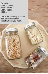 برطمانات زجاجية محكمة الإغلاق بأغطية ألومنيوم لحفظ الفواكه والمربى والمخللات - Product Image 6