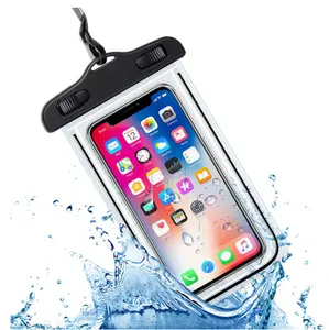 Pvc Ip68 Universele Waterdichte Telefoonhoes Waterdichte Tas Mobiele Hoes Voor Iphone 13 12 11 Pro Max X Xs 8 Voor Huawei Samsung