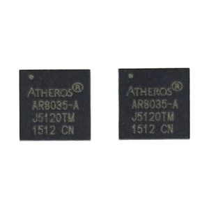 Transceiver Ethernet Gigabit AR8035-AL1A AR8035-A AR8035 QFN40 SMD Interface RGMII 10/100/1000Mbps CI de couche physique de réseau - Product Image 1