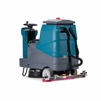Mesin Pembersih Lantai Zoyon ZY-D7 4800 ㎡ Lebar Pembersihan 810mm Tangki Air Besar untuk Mal, Gudang, Stasiun