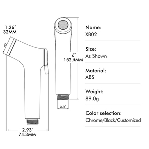 Высококачественная спрей для туалетного биде - Product Image 5