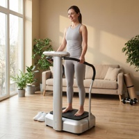 Plateforme vibrante de fitness en gros pour usine – Machine de massage amincissante Crazy Fit pour le corps entier