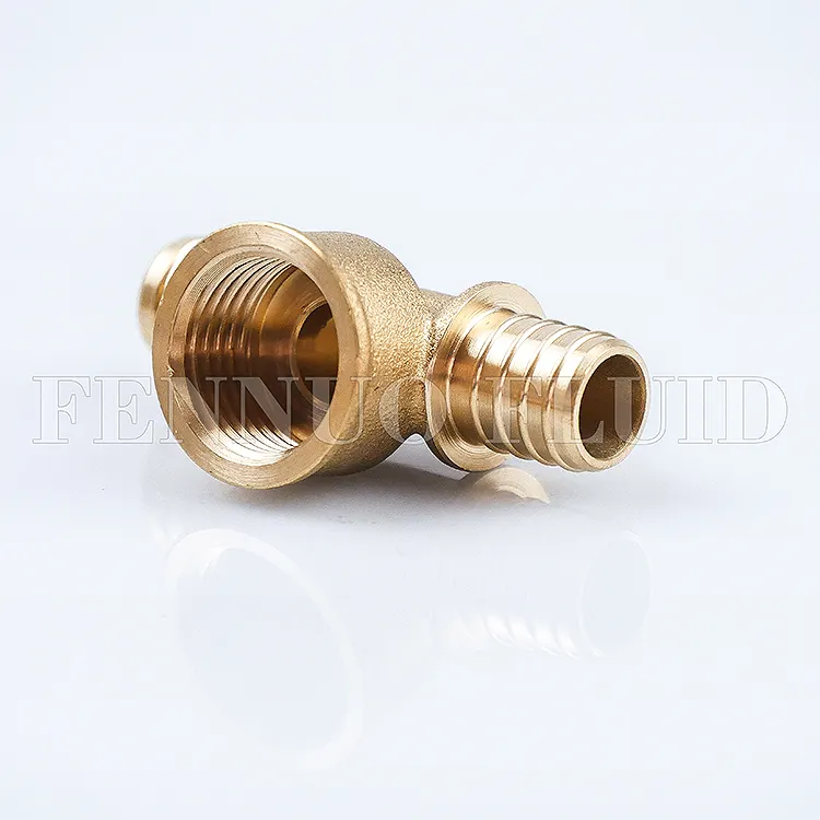 High quality manufacturer Pex Crimp fitting Factory Supply Screw Brass Compression Fitting For Pex Pipe