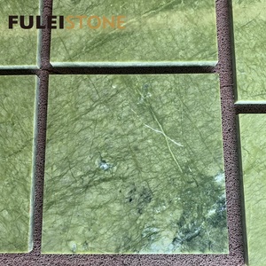 Polished of Verde <strong>Pavone</strong> used for wall - Product Image 1