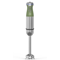 Mixeur Plongeant Commercial 1500W en Acier Inoxydable avec Moteur en Cuivre Pur, Violet, à Vitesse Variable et Tige Amovible pour Cuisine