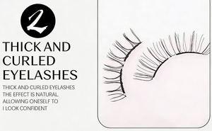 <span class=keywords><strong>Cils</strong></span> magnétiques synthétiques semi-faits à la main avec logo personnalisé, 2 aimants, faux <span class=keywords><strong>cils</strong></span> à haute magnetisme, 2 paires - Product Image 3