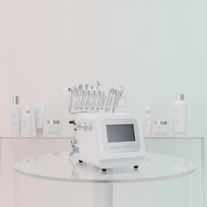 New Arrival Facial Machine Aqua Peeling Dermabrasion H2O2 9 in 1 Deep clear Oxygen Microdermabrasion Facial Machine - Product Image 1
