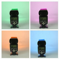 Kaliou E029 Lot de 12 filtres carrés gradués Cokin P Series 12 couleurs en PVC portables et flexibles pour appareil photo