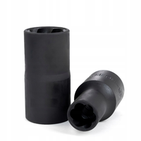 SINKEE Kit d'extraction de boulons et écrous de 1/2 pouce, 16 pièces, pour Audi A4, pour retirer les boulons et écrous endommagés