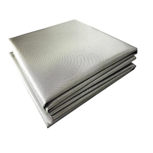 Faraday Cloth Metallic Woven Conductive Nickel Copper Fabric Reduce EMF/EMI Protection Material Blocking RFID/RF Shields Signals